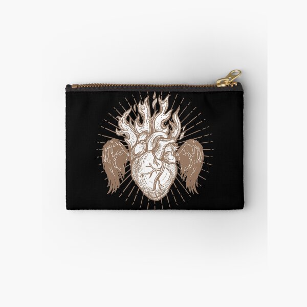 Item preview, Occult Tattoo 1 - Flaming Heart designed and sold by Robert Lynch.