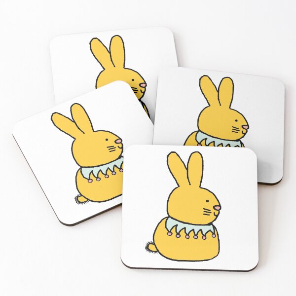 Item preview, Yellow Rabbit on a transparent background designed and sold by ellenhenry.
