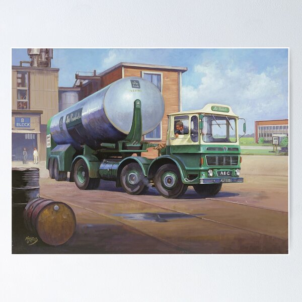 Item preview, AEC Mammoth Minor artic. designed and sold by Mike Jeffries Transport Artist.
