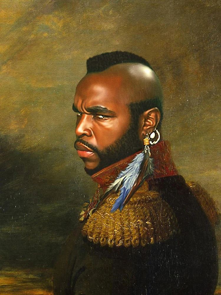 Thumbnail 4 of 4, iPhone Case, Mr. T - replaceface designed and sold by replaceface.