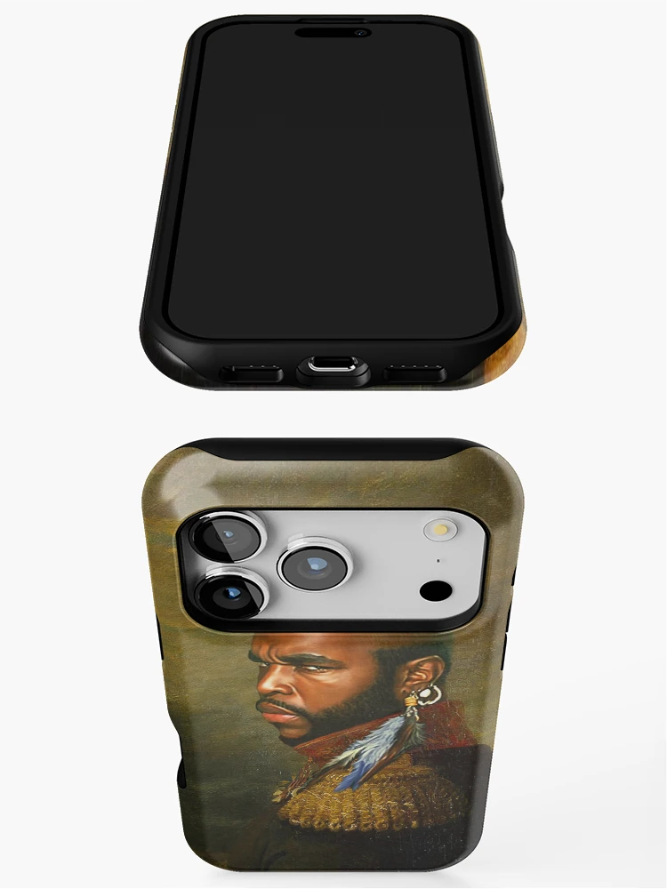 Thumbnail 3 of 4, iPhone Case, Mr. T - replaceface designed and sold by replaceface.