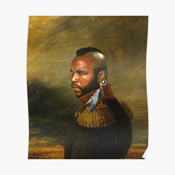 Mr. T - replaceface Poster