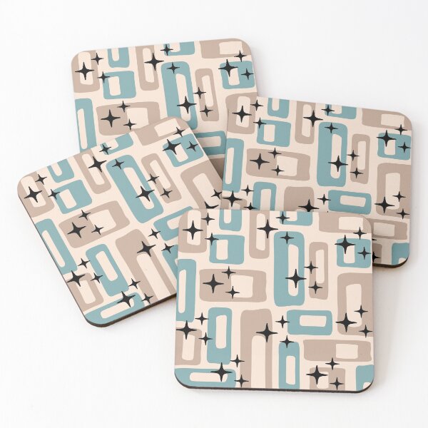 Item preview, Retro Mid Century Modern Abstract Pattern 108 designed and sold by tonymagnerart.