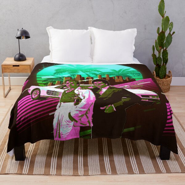 Miami Vice Fleece Blanket