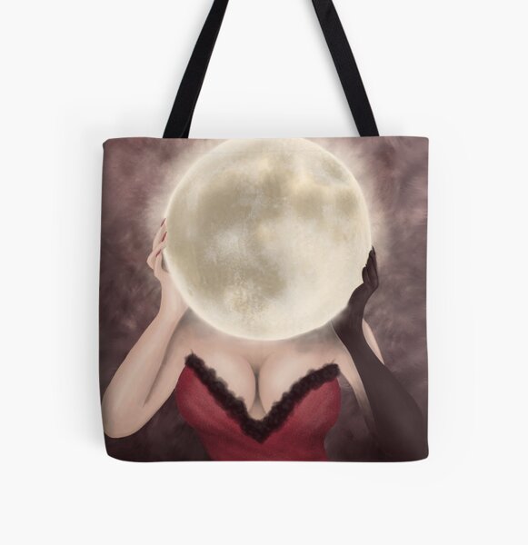 Moon Madam All Over Print Tote Bag