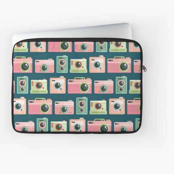 Vintage Camera Pattern No. 2 Laptop Sleeve