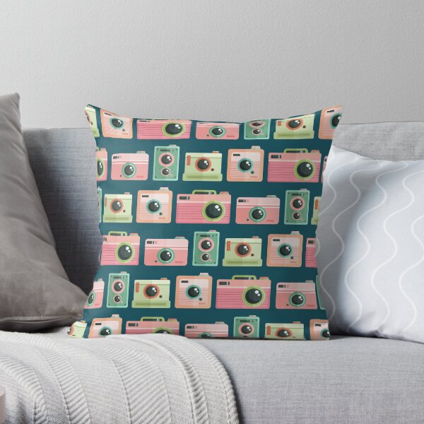 Modèle de caméra vintage n ° 2 Coussin