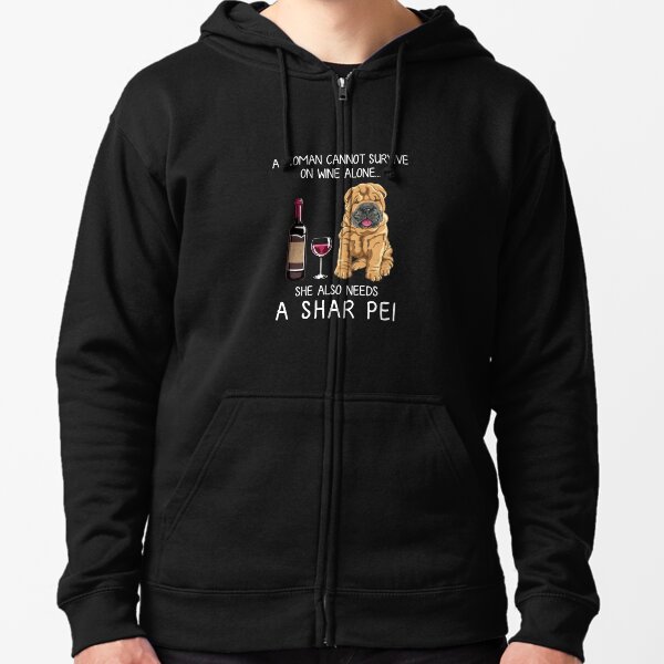 shar pei hoodie