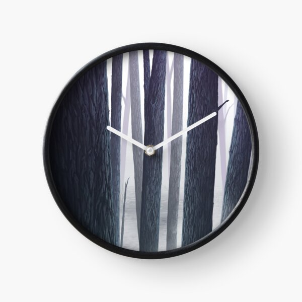 Purple Woods Clock