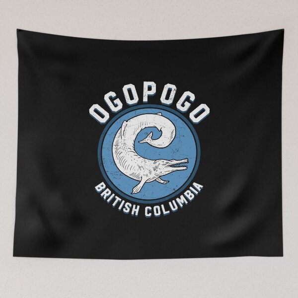 Item preview, Ogopogo design Kelowna Monster Cryptozoology Folklore Vintage designed and sold by SteamerTees.