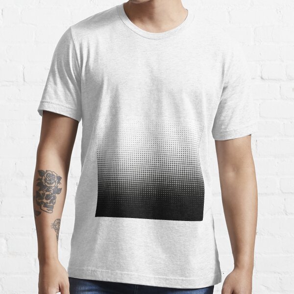"White Fading To Black" Tshirt for Sale by pipsta Redbubble white