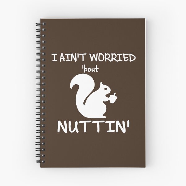 Item preview, Town Tees Nuttin Worries Squirrel Shirt designed and sold by TownTees.