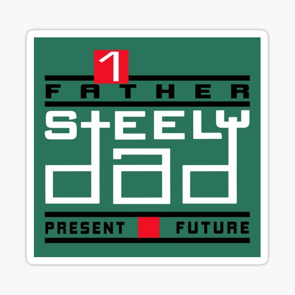 Steely Dad Sticker
