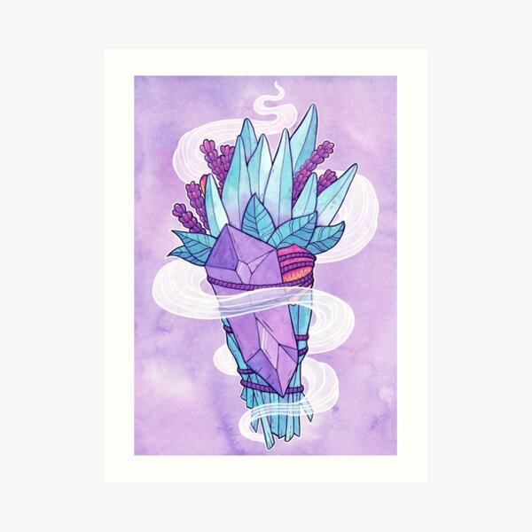 Smudge Magick | Nikury Art Print