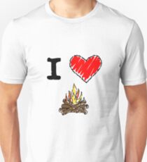 I Love to Camp Unisex T-Shirt