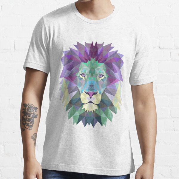 Polygonal Lion Head Essential T-Shirt