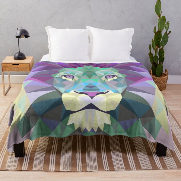 Item preview, Polygonal Lion Head designed and sold by Robert Lynch.