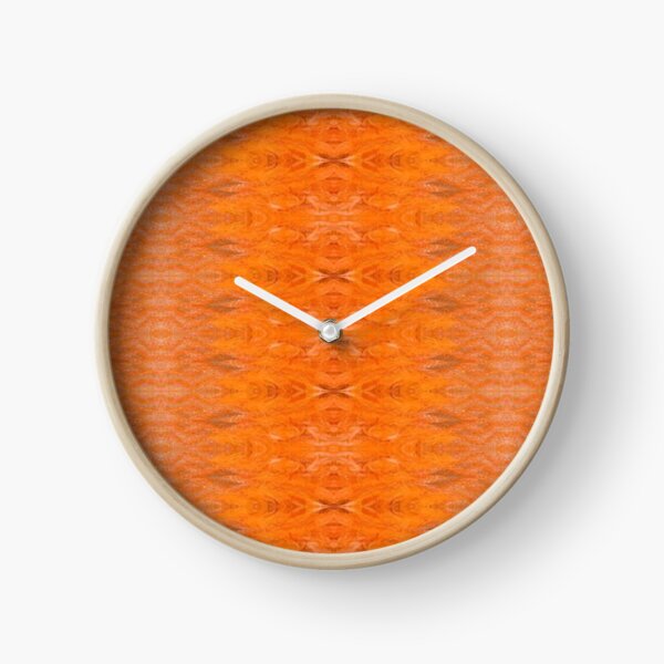 #Wool #Rug #Fashion #Weaving Abstract Pattern Textile Design  Clock