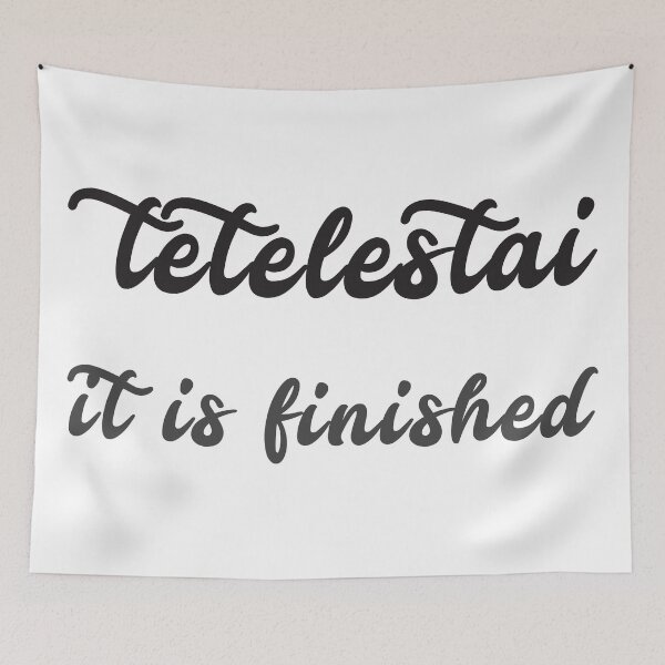 Item preview, Tetelestai designed and sold by plushism.