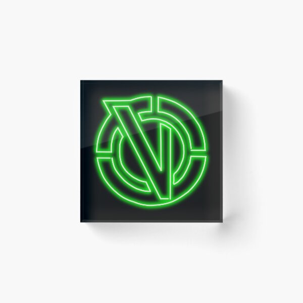 Item preview, Green Neon Vindicators Logo designed and sold by gkillerb.