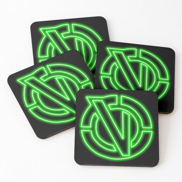 Item preview, Green Neon Vindicators Logo designed and sold by gkillerb.