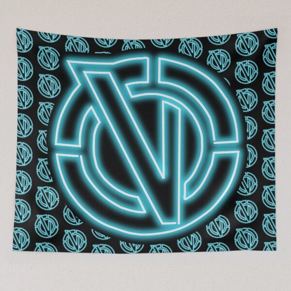 Item preview, Blue Neon Vindicators Logo designed and sold by gkillerb.