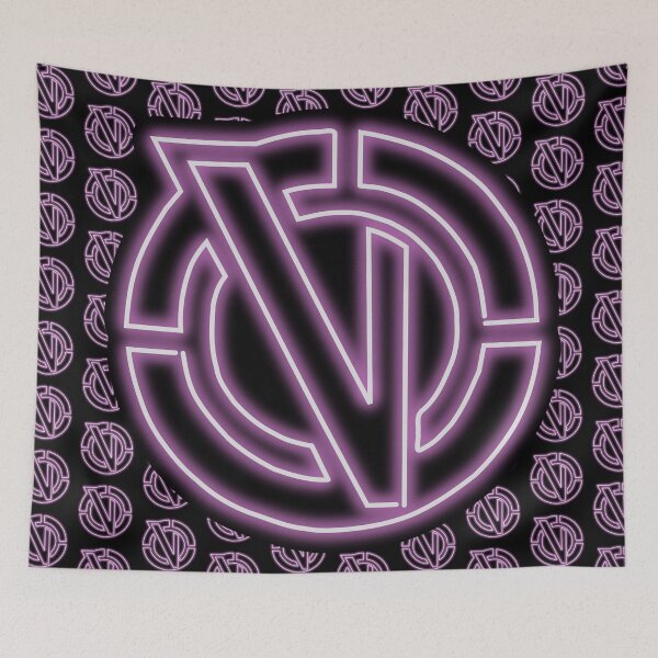 Item preview, Purple Neon Vindicators Logo designed and sold by gkillerb.