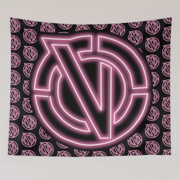 Item preview, Pink Neon Vindicators Logo designed and sold by gkillerb.