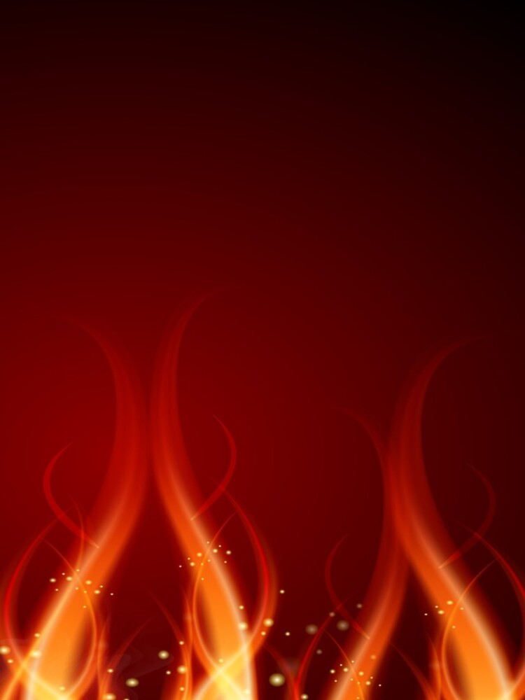 Thumbnail 5 of 5, iPhone Case, Fire Flames Background designed and sold by robertllynch.