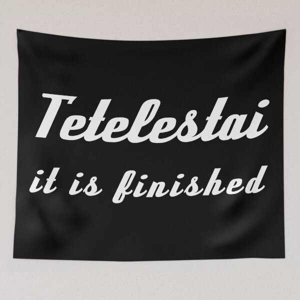Item preview, Tetelestai designed and sold by plushism.
