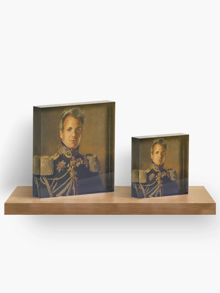 Thumbnail 3 of 5, Acrylic Block, Gordon Ramsay - replaceface designed and sold by replaceface.