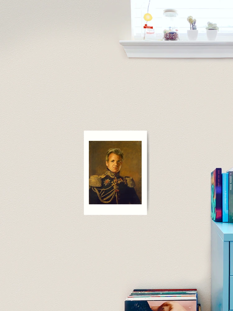 Thumbnail 2 of 3, Art Print, Gordon Ramsay - replaceface designed and sold by replaceface.