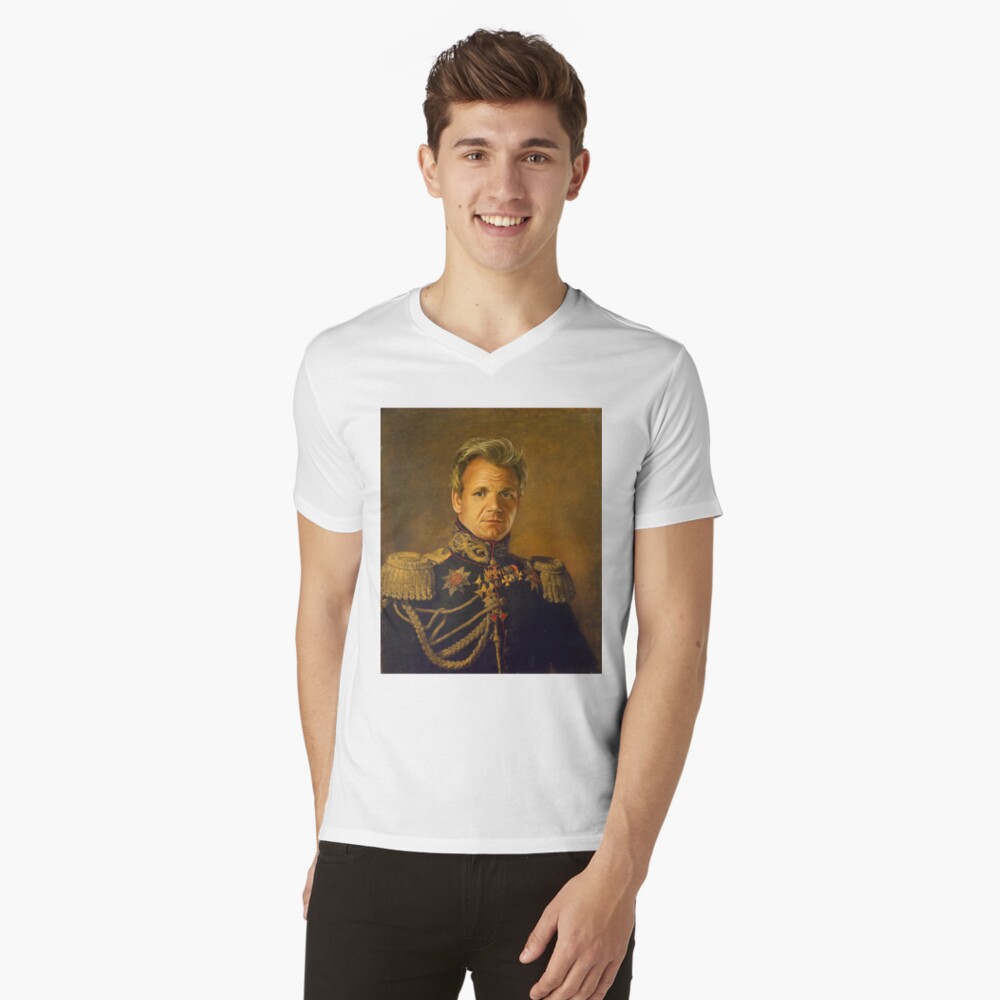 Item preview, V-Neck T-Shirt designed and sold by replaceface.