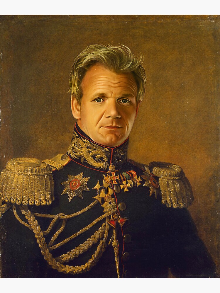 Thumbnail 3 of 3, Sticker, Gordon Ramsay - replaceface designed and sold by replaceface.