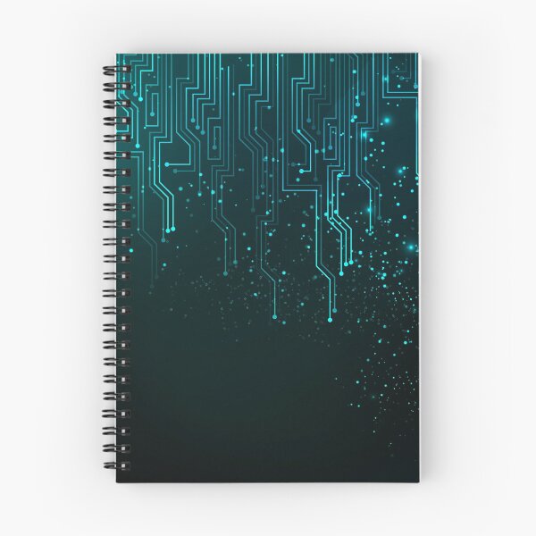 Item preview, Abstract Blue Lights Circuit Board designed and sold by Robert Lynch.