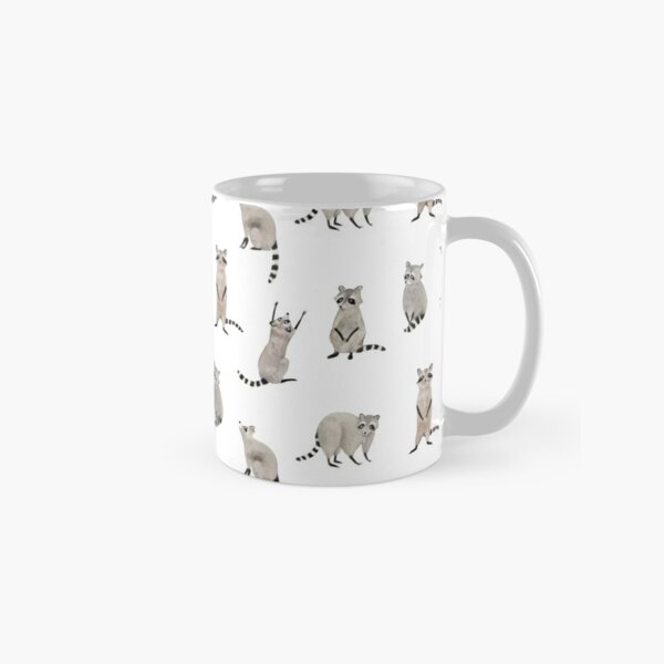 Funny Raccoon Cute NEW White Tea Coffee Mug 11 ozWellcoda 