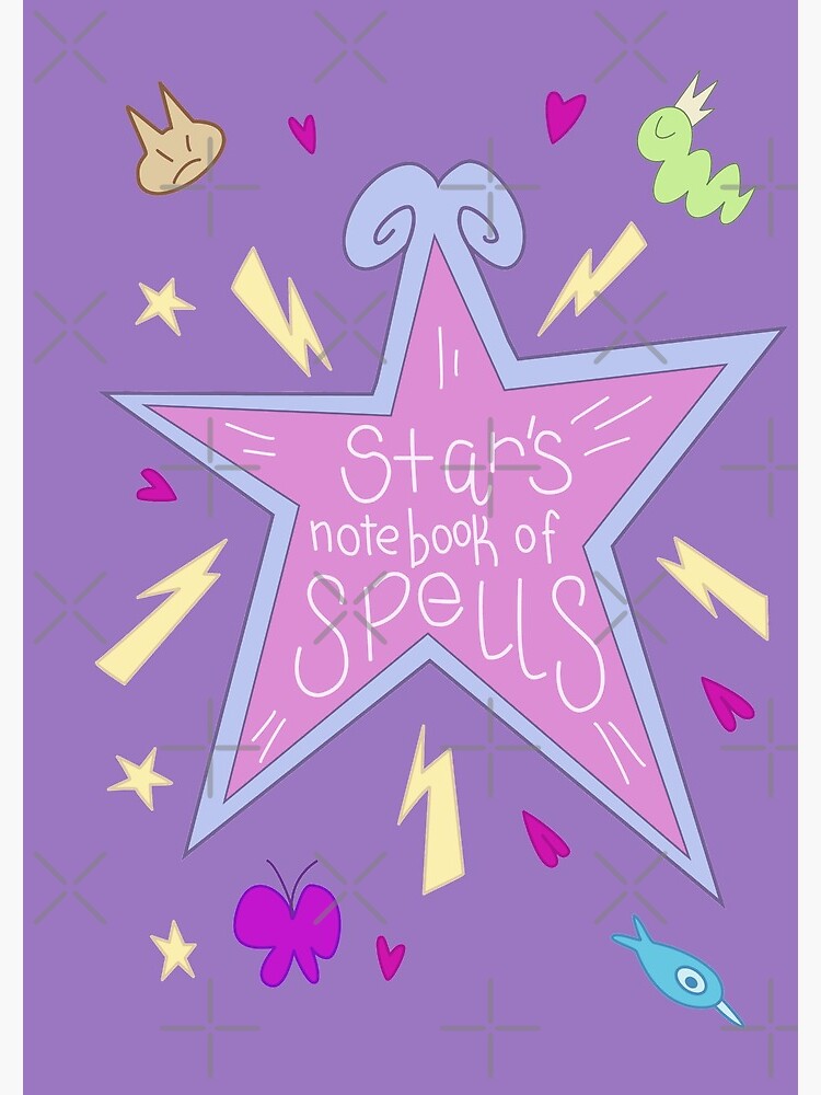 Star's notebook of Spells - Star vs FOE by Sharkanakronism