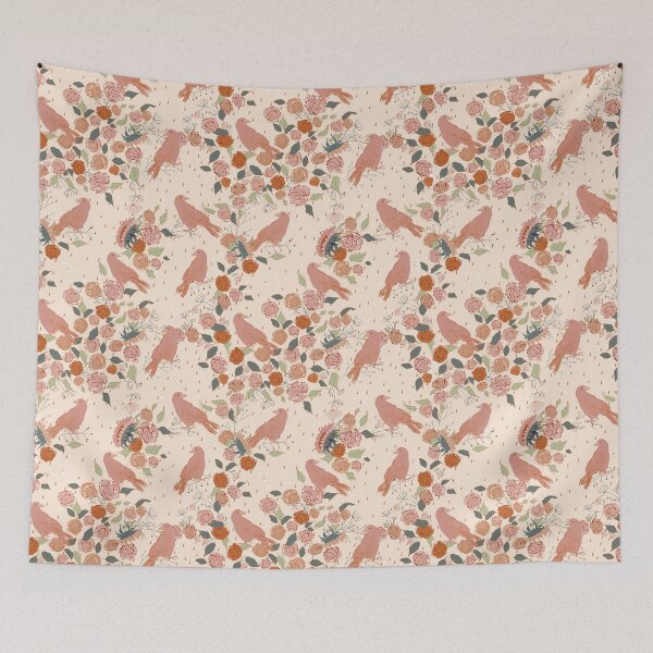 Item preview, Lovely Birds and Floral designed and sold by Lady Bruniere.