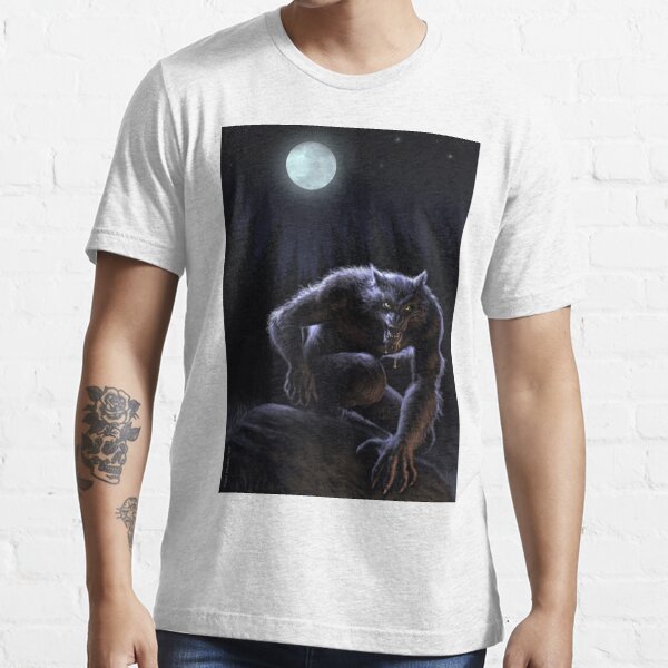 Werewolf T Shirt For Sale By Pmoodie Redbubble Horror T Shirts