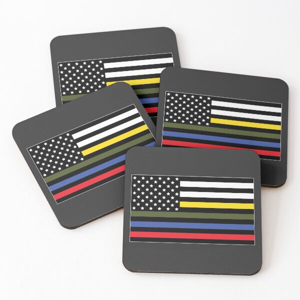 Item preview, Dispatch, Police, Military and Fire Flag designed and sold by CM-PD.