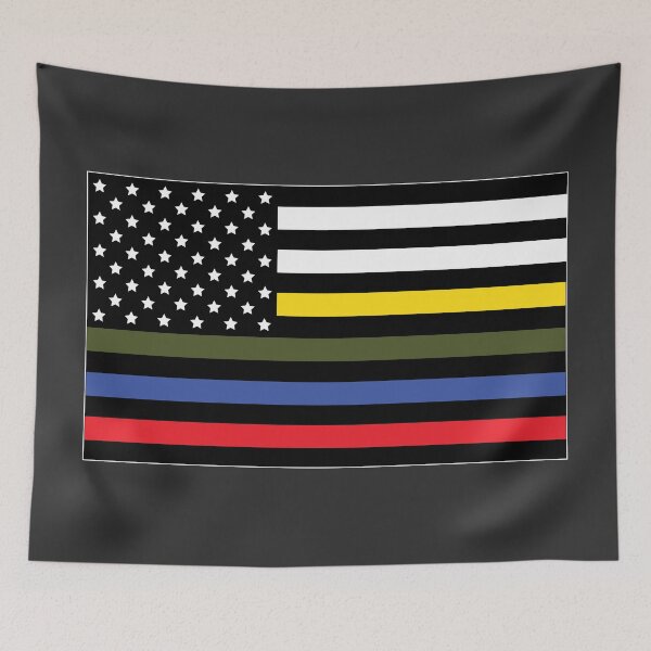 Item preview, Dispatch, Police, Military and Fire Flag designed and sold by CM-PD.