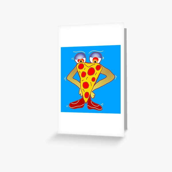 Pizza Zony Grußkarte