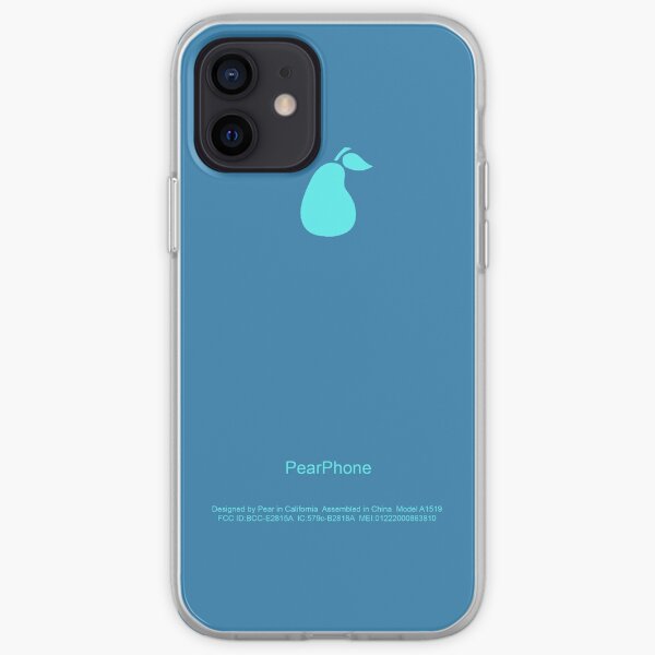 Blue PearPhone Case iPhone Soft Case