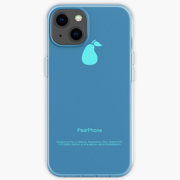 Blue PearPhone Case iPhone Soft Case