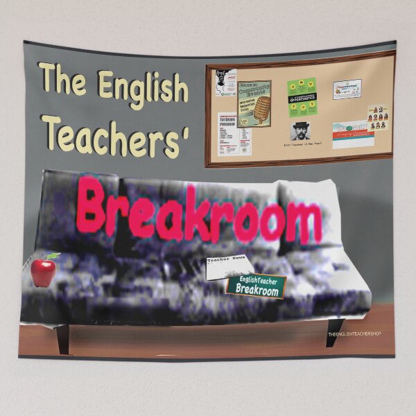 Item preview, The English Teachers' Breakroom designed and sold by KayeDreamsART.
