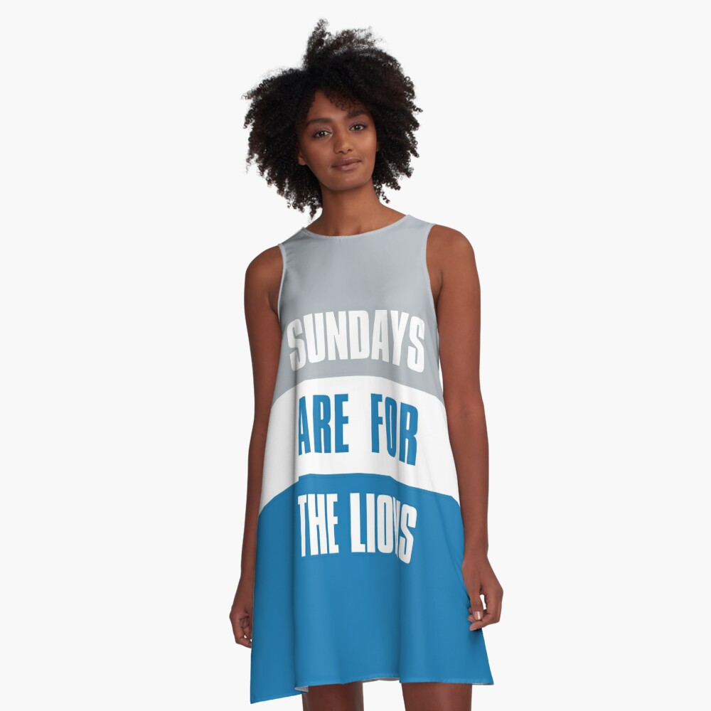 Sundays are for The Bills, Buffalo Football A-Line Dress for Sale by  elhefe