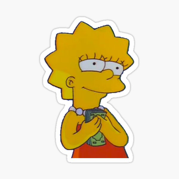 Lisa humor Pegatina