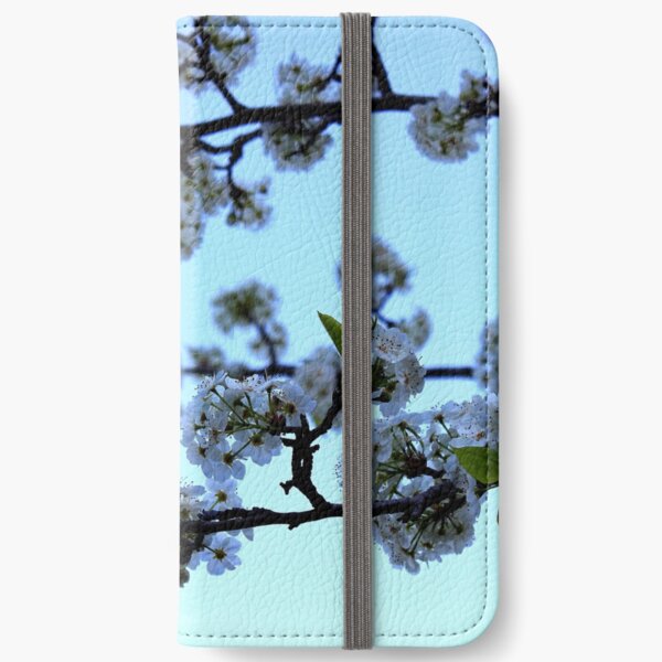 Early Morning Pear Blossom iPhone Wallet