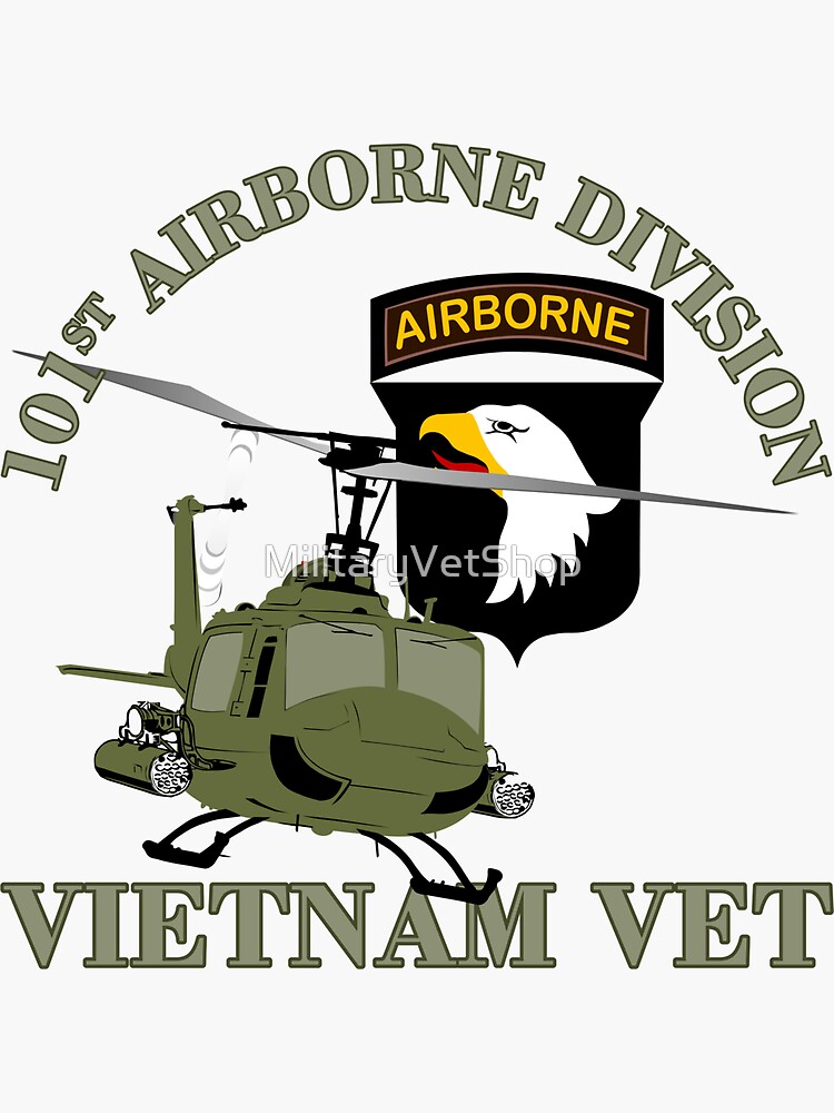 101st Airborne Division Vietnam Vet by MilitaryVetShop