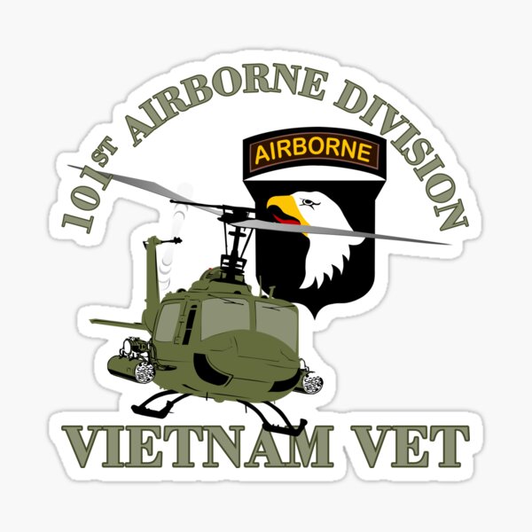 101st Airborne Division Vietnam Vet Sticker